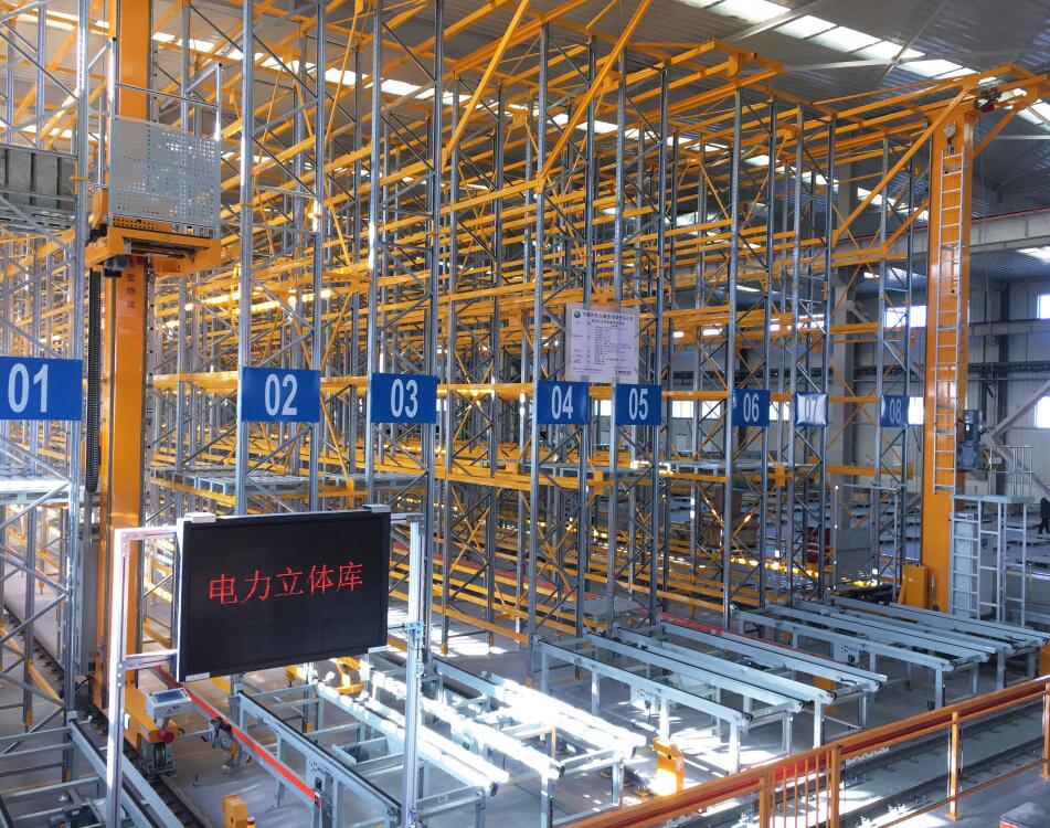 堆垛机横梁式立库