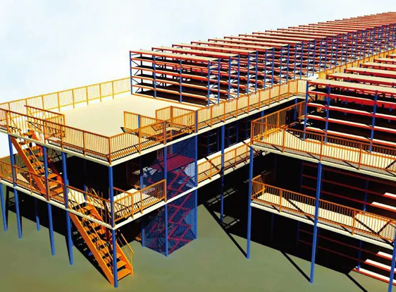 四川阁楼货架组成原来是这样的，涨见识了